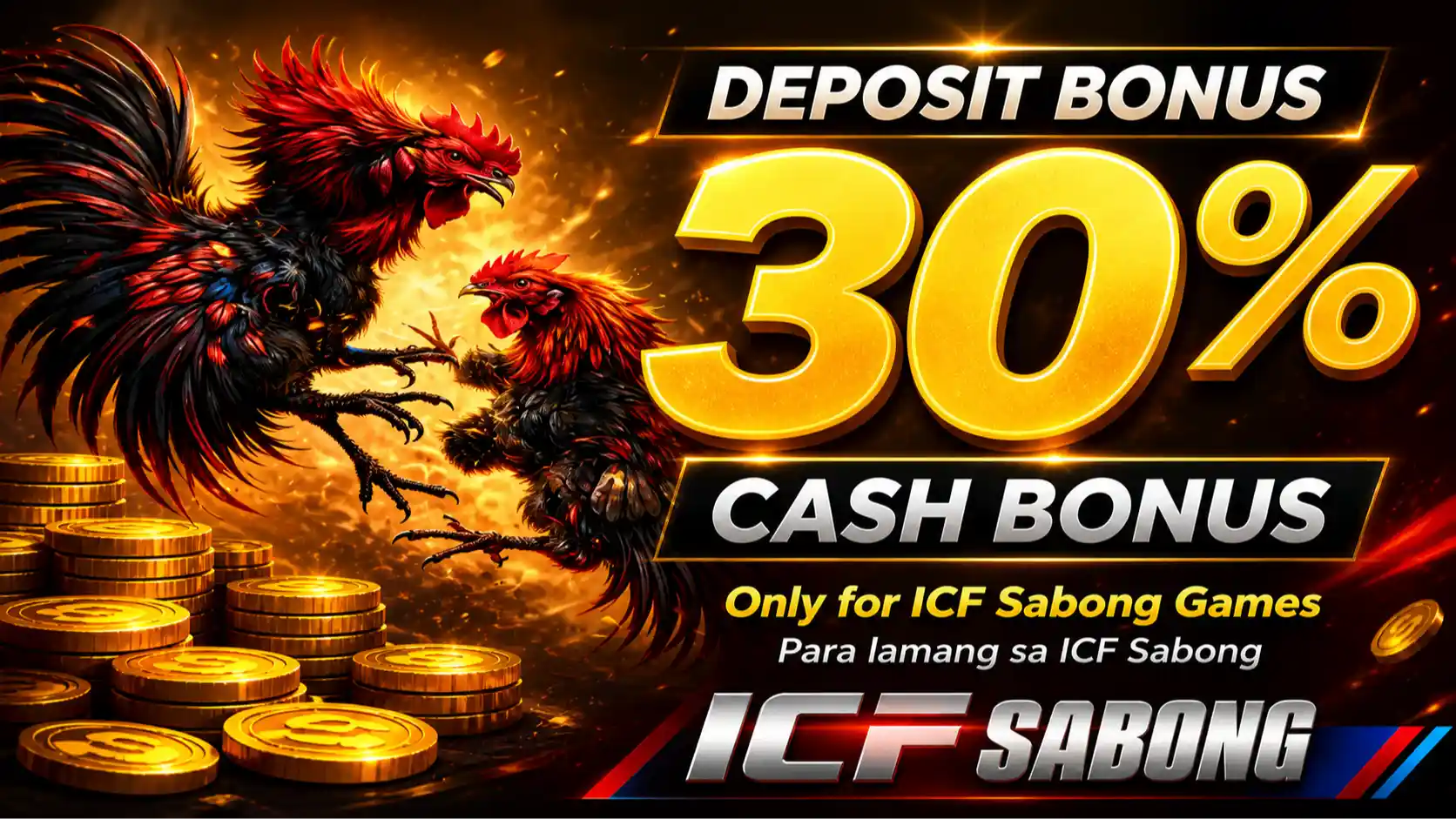 SABONG CASHBACK 30%